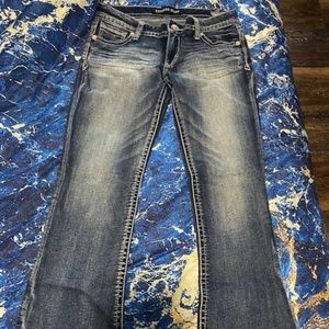 Women's Express Stella Boot Cut Low Rise Jeans • Size 8 Short • NEW with Tags